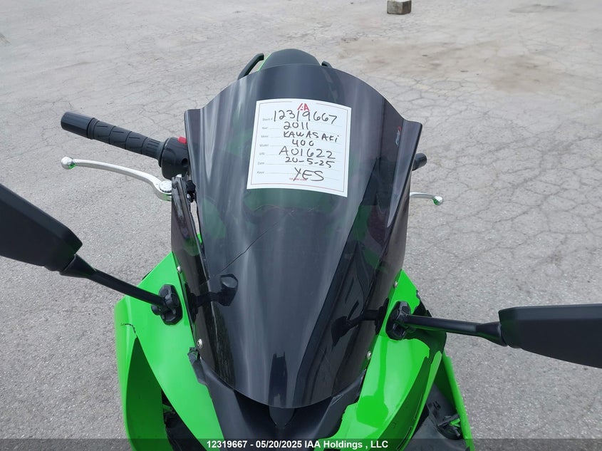 JKAEXKC11BDA01622 2011 KAWASAKI NINJA photo no. 13