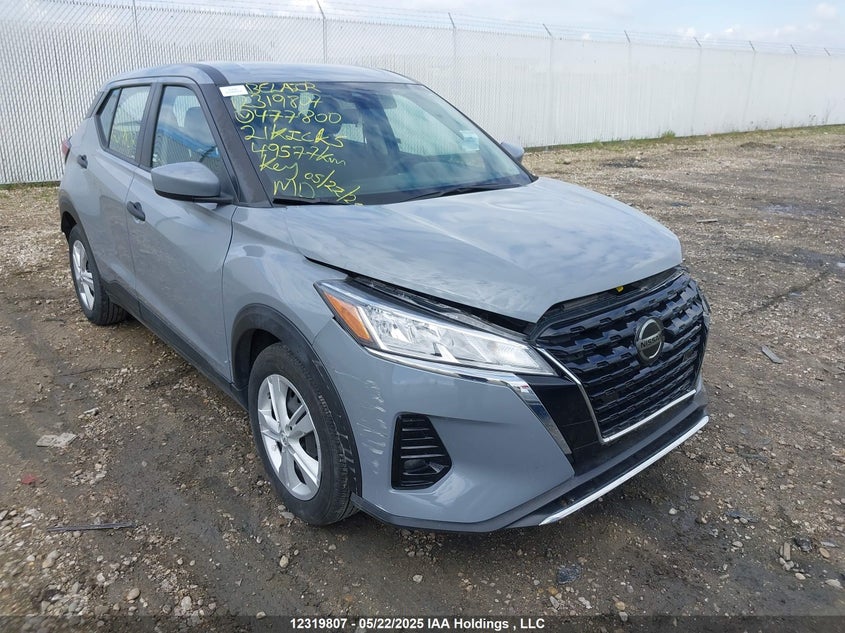 2021 Nissan Kicks S VIN: 3N1CP5BV0ML477800 Lot: 12319807