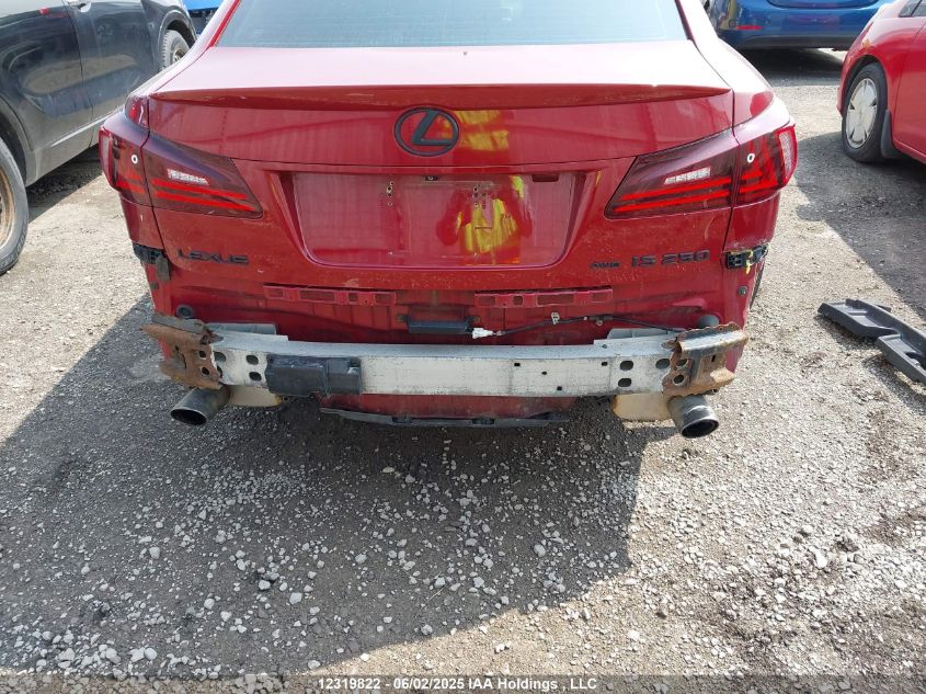 2007 Lexus Is 250 VIN: JTHCK262575008960 Lot: 12319822
