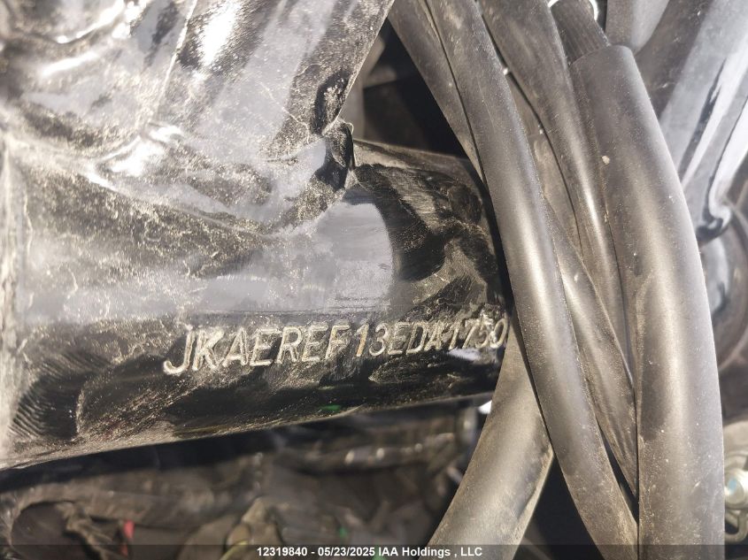 2014 Kawasaki Er650 Ff VIN: JKAEREF13EDA17509 Lot: 12319840