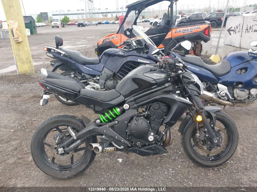 2014 Kawasaki Er650 Ff VIN: JKAEREF13EDA17509 Lot: 12319840