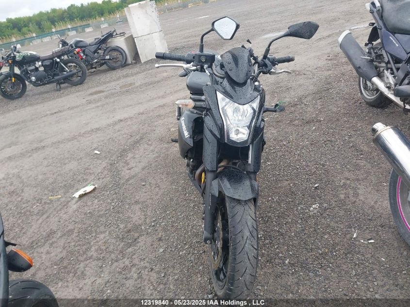 2014 Kawasaki Er650 Ff VIN: JKAEREF13EDA17509 Lot: 12319840