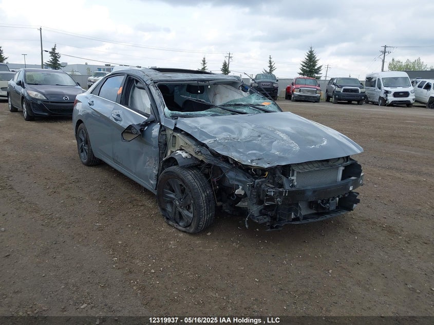KMHLN4AJ8MU012310 2021 Hyundai Elantra Limited auction photo 1