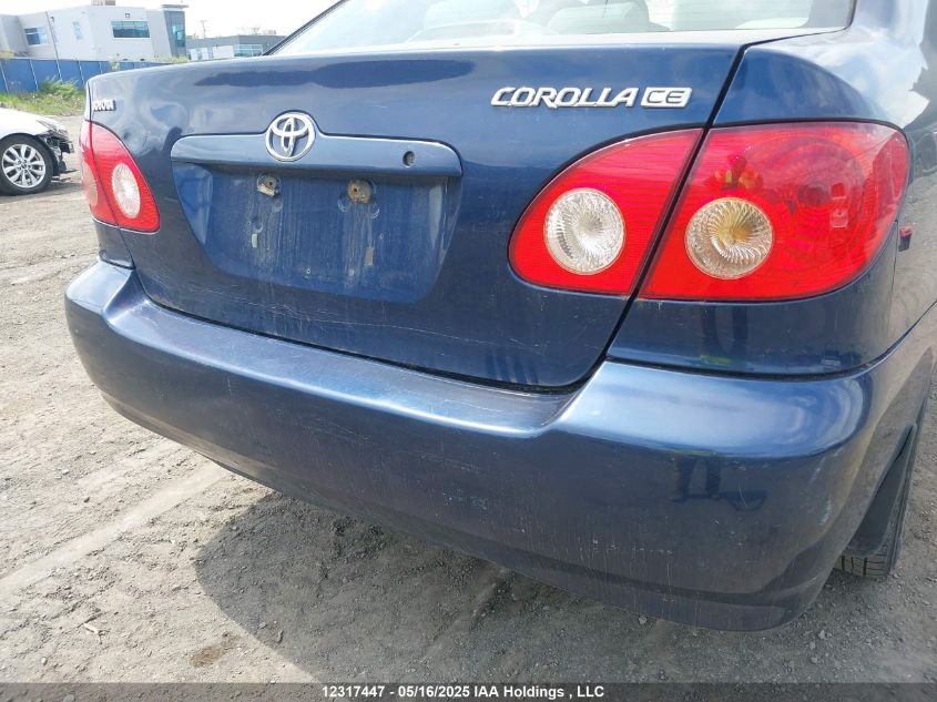 2006 Toyota Corolla Ce/Le/Sport VIN: 2T1BR32E56C675513 Lot: 12317447X