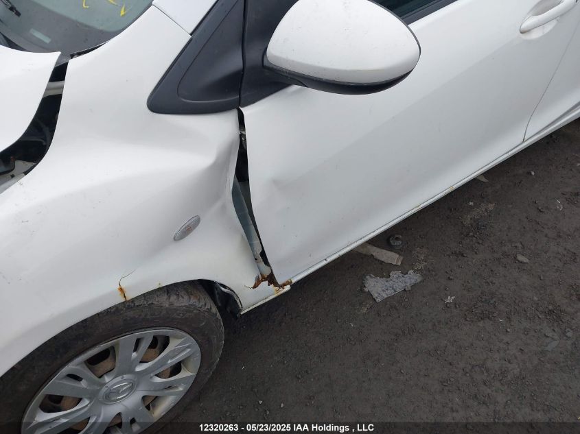 2012 Mazda Mazda2 VIN: JM1DE1KY0C0146561 Lot: 12320263