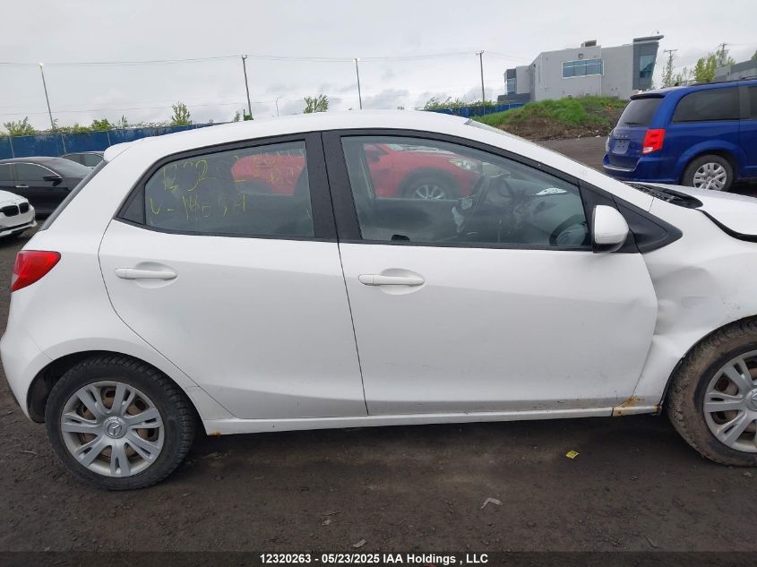 2012 Mazda Mazda2 VIN: JM1DE1KY0C0146561 Lot: 12320263