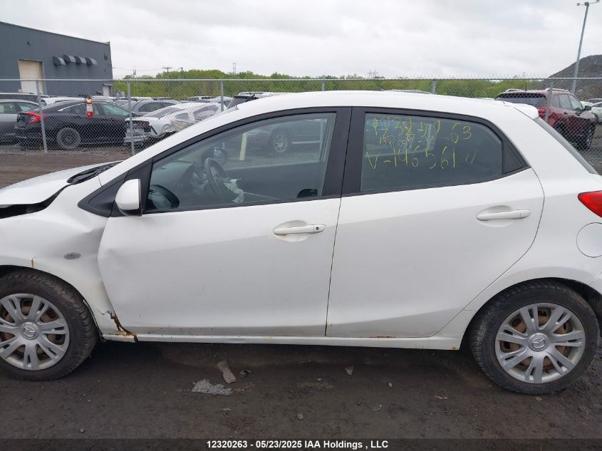 2012 Mazda Mazda2 VIN: JM1DE1KY0C0146561 Lot: 12320263
