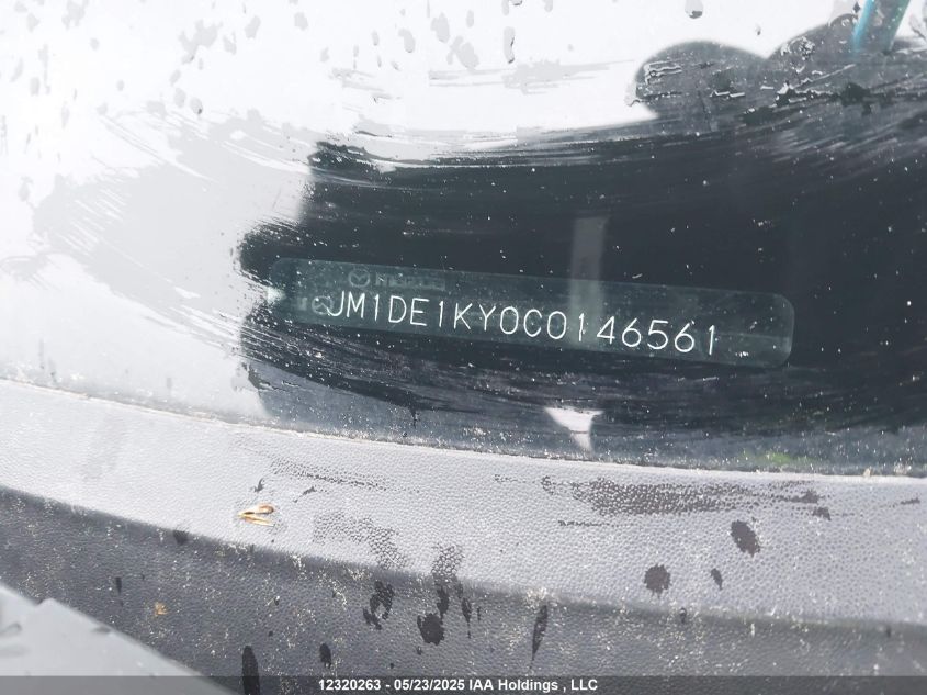 2012 Mazda Mazda2 VIN: JM1DE1KY0C0146561 Lot: 12320263