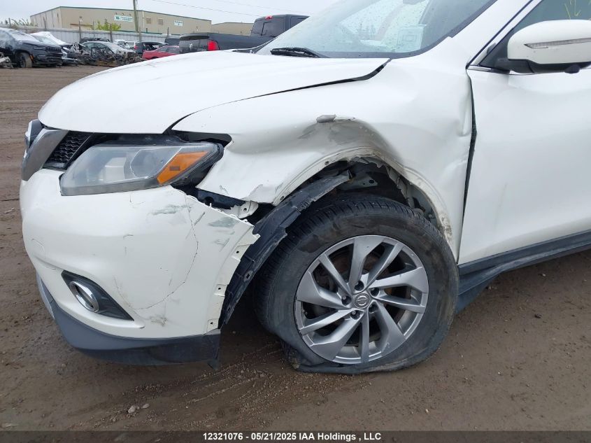 2015 Nissan Rogue S/Sl/Sv VIN: 5N1AT2MV0FC756024 Lot: 12321076