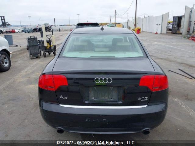 2008 Audi A4 2.0T/2.0T Special Edition VIN: WAUDF78E98A146179 Lot: 12321077