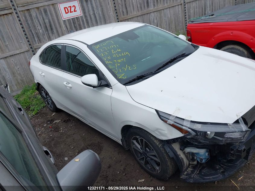 2022 Kia Forte VIN: 3KPF34AD1NE480669 Lot: 12321171