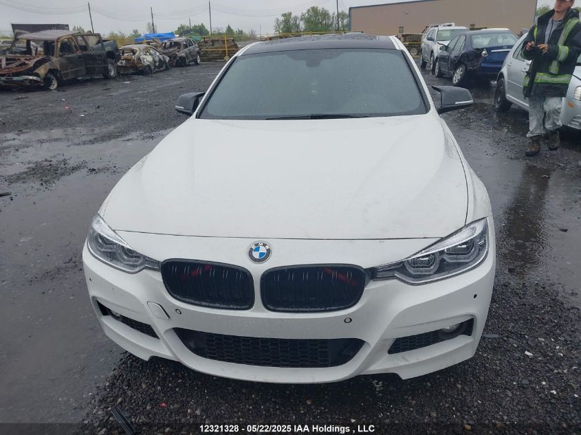 2017 BMW 3 Series VIN: WBA8B7C3XHK806646 Lot: 12321328