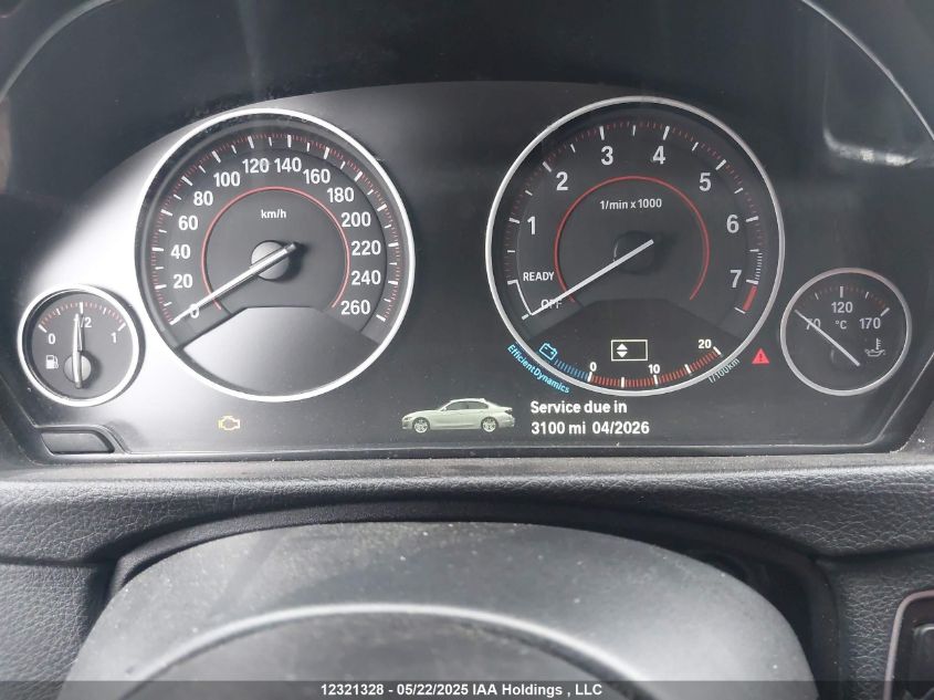 2017 BMW 3 Series VIN: WBA8B7C3XHK806646 Lot: 12321328