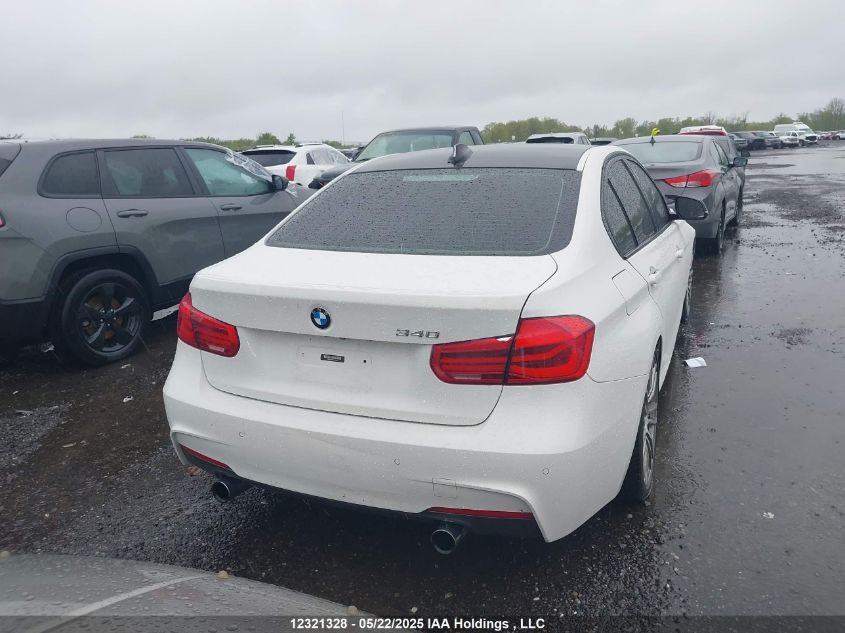 2017 BMW 3 Series VIN: WBA8B7C3XHK806646 Lot: 12321328