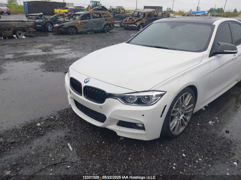 2017 BMW 3 Series VIN: WBA8B7C3XHK806646 Lot: 12321328