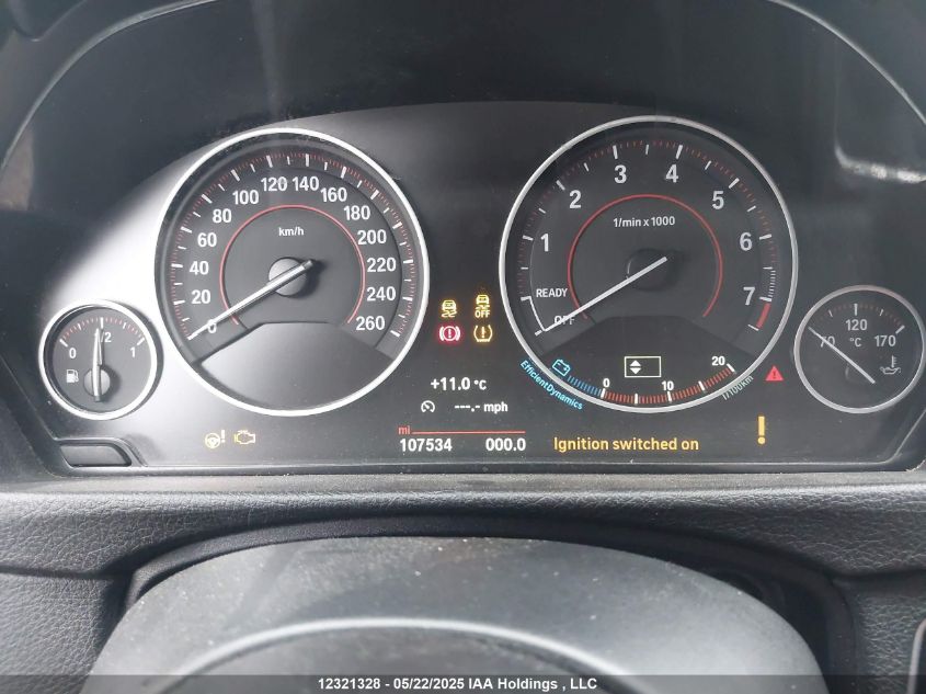 2017 BMW 3 Series VIN: WBA8B7C3XHK806646 Lot: 12321328