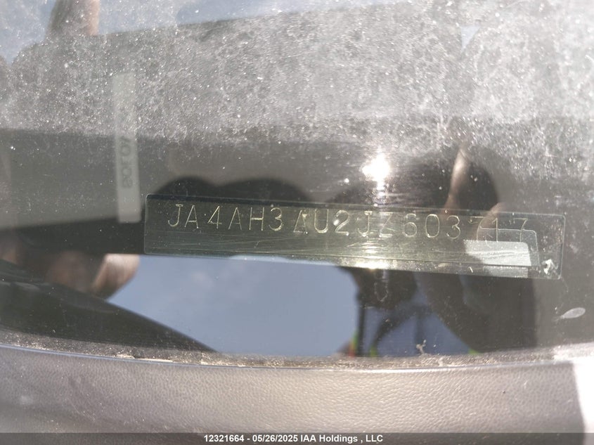 2018 Mitsubishi Rvr VIN: JA4AH3AU2JZ603717 Lot: 12321664