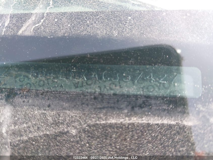 2010 Toyota Corolla S/Le/Xle VIN: 2T1BU4EEXAC357427 Lot: 12322464