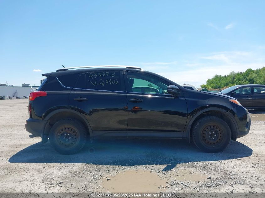 2015 Toyota Rav4 Limited VIN: 2T3DFREV0FW243904 Lot: 12322713