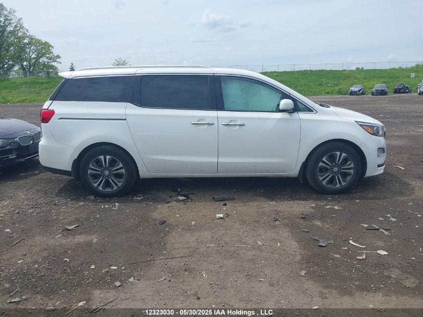 2019 Kia Sedona Ex/Sx VIN: KNDMC5C16K6483827 Lot: 12323030