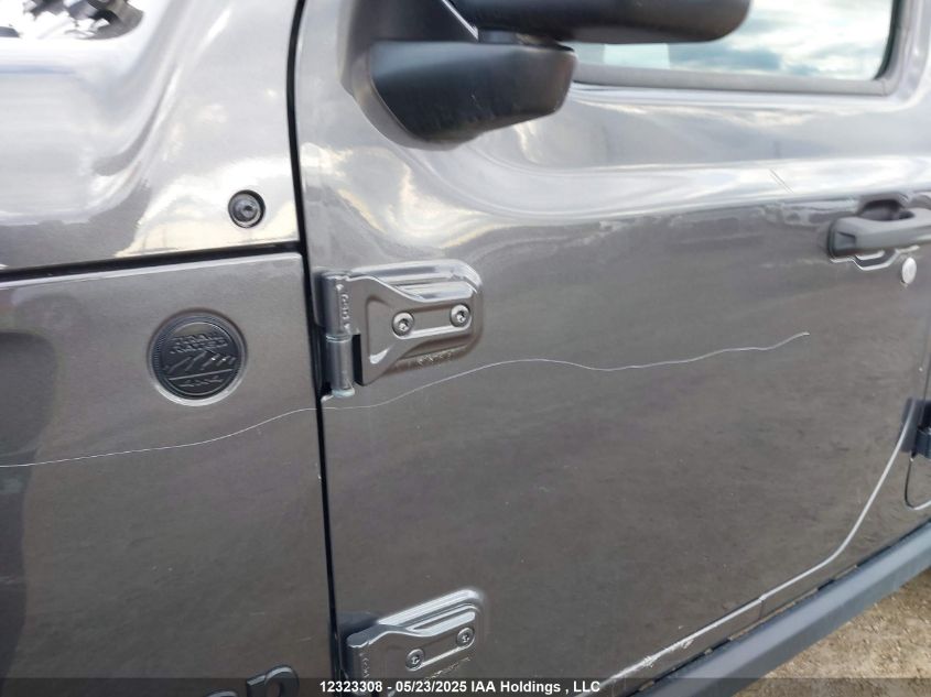 2021 Jeep Wrangler Unlimited Willys VIN: 1C4HJXDN1MW503747 Lot: 12323308