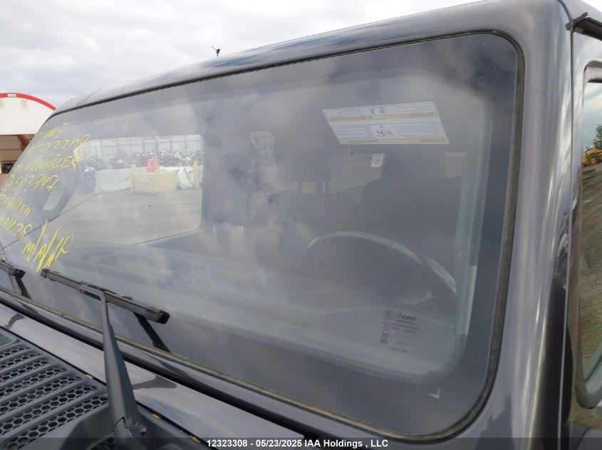 2021 Jeep Wrangler Unlimited Willys VIN: 1C4HJXDN1MW503747 Lot: 12323308