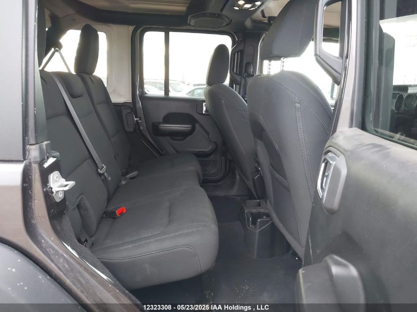 2021 Jeep Wrangler Unlimited Willys VIN: 1C4HJXDN1MW503747 Lot: 12323308