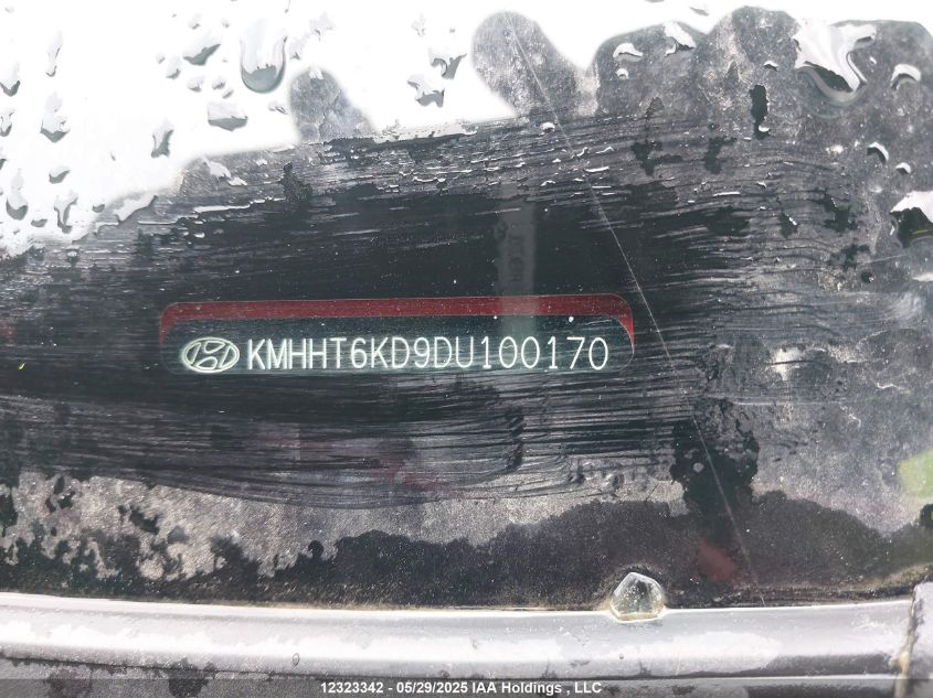 2013 Hyundai Genesis Coupe 2.0T VIN: KMHHT6KD9DU100170 Lot: 12323342