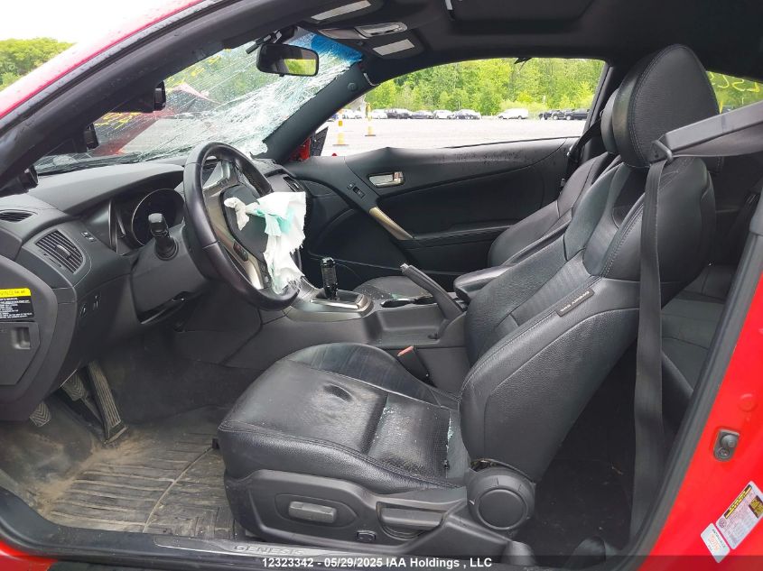 2013 Hyundai Genesis Coupe 2.0T VIN: KMHHT6KD9DU100170 Lot: 12323342