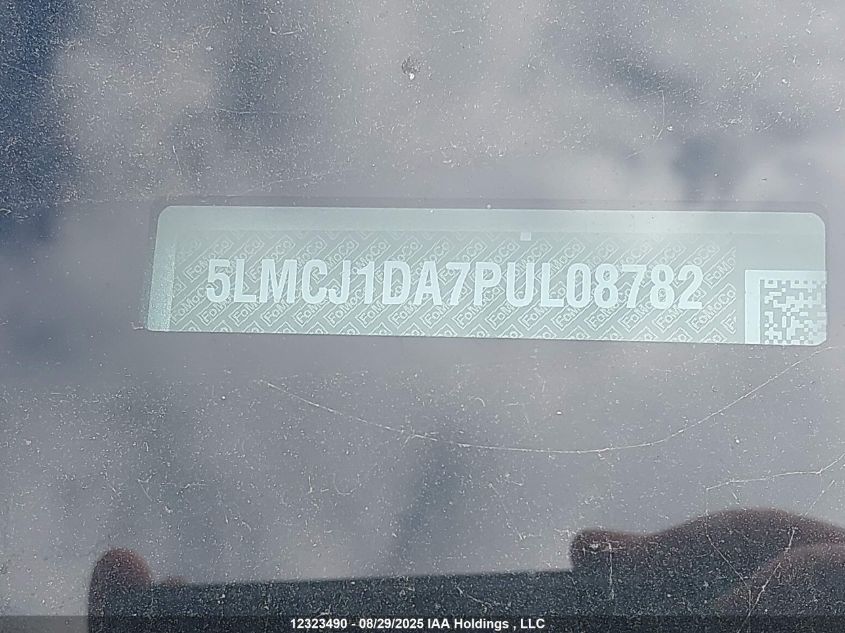 2023 Lincoln Corsair VIN: 5LMCJ1DA7PUL08782 Lot: 12323490