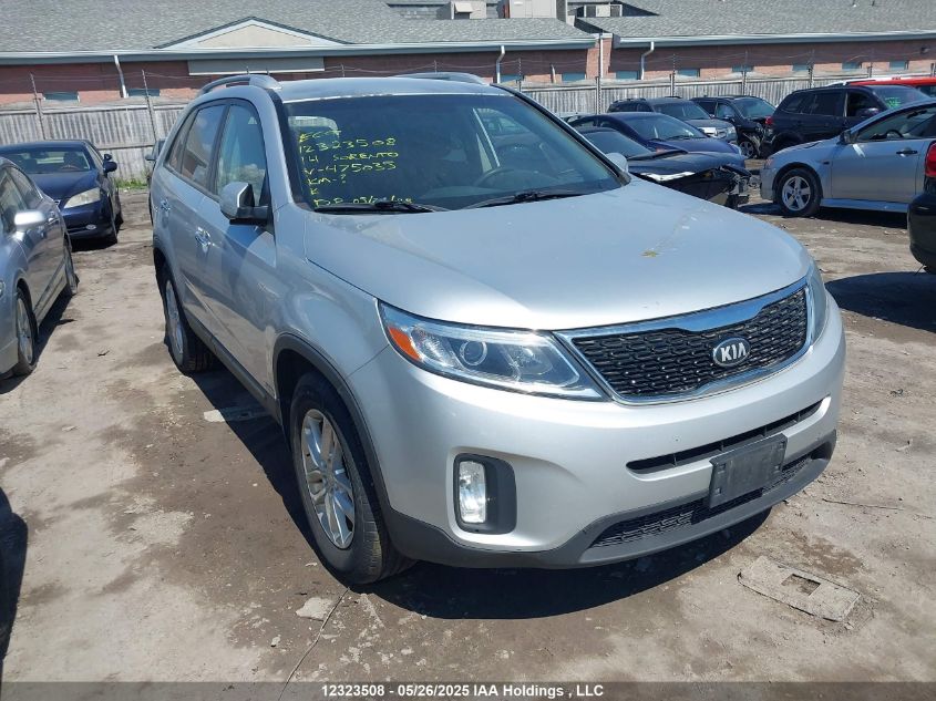 2014 Kia Sorento Lx/Lx Premium/Se VIN: 5XYKTCA65EG475035 Lot: 12323508