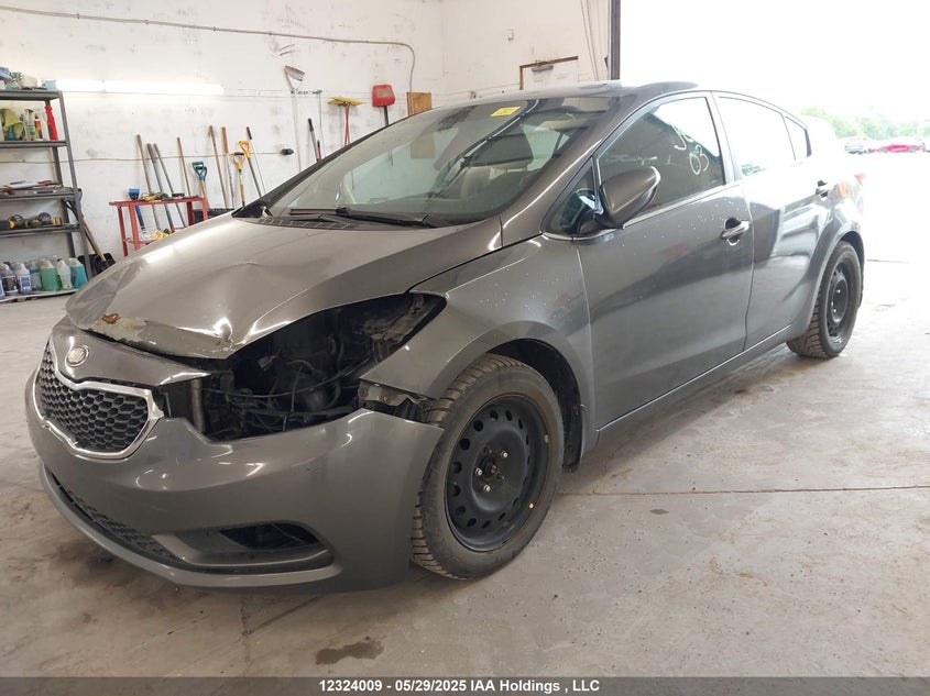Vin: knafx4a86e5076461, lot: 2696178, kia forte ex 20142