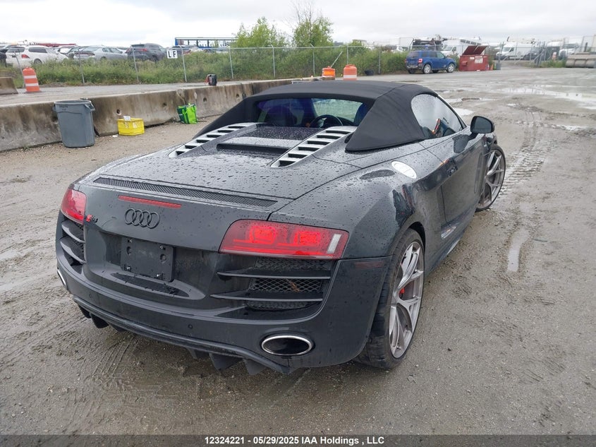 Vin: wuavnafg8bn000421, lot: 2696409, audi r8 5.2 quattro 20114