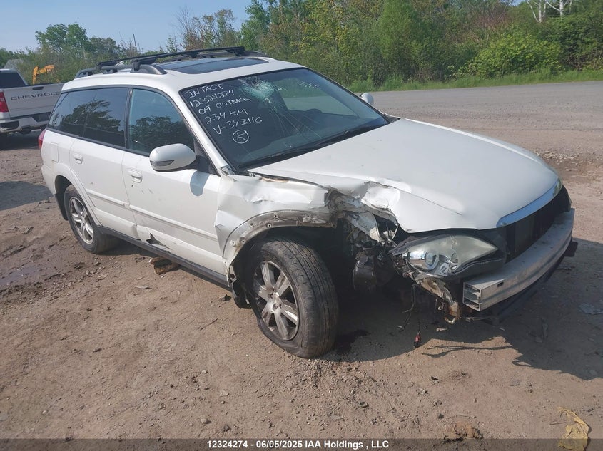 4S4BP61C097343116 2009 Subaru Outback 2.5I auction photo 1
