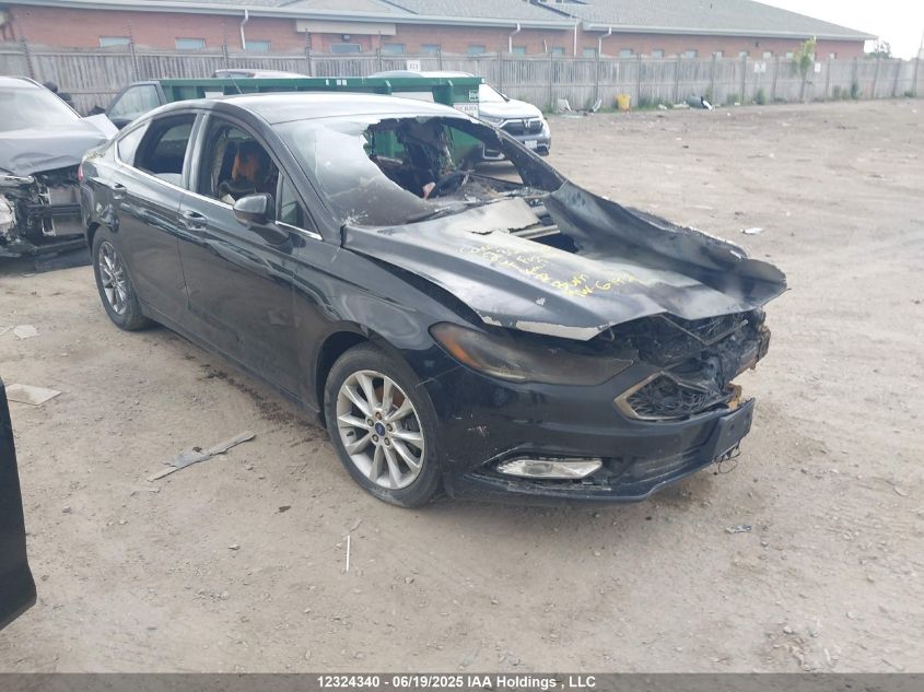 2017 Ford Fusion Se VIN: 3FA6P0HD0HR106074 Lot: 12324340