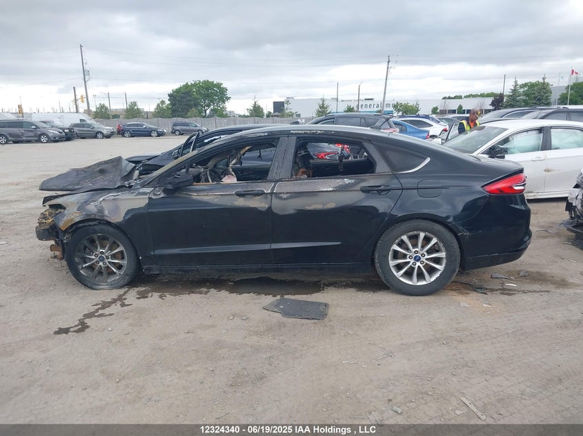 2017 Ford Fusion Se VIN: 3FA6P0HD0HR106074 Lot: 12324340