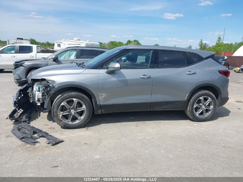 2023 Chevrolet Blazer VIN: 3GNKBHR46PS212547 Lot: 12324457