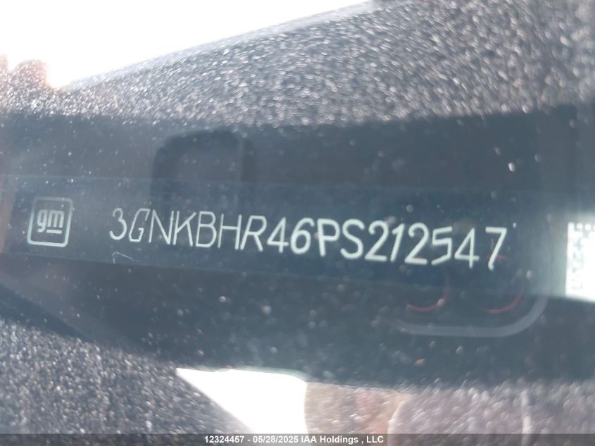 2023 Chevrolet Blazer VIN: 3GNKBHR46PS212547 Lot: 12324457