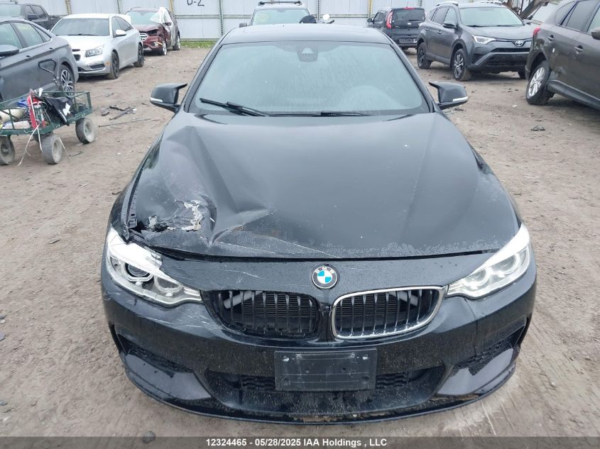 2015 BMW 435I xDrive VIN: WBA3R5C5XFK372513 Lot: 12324465