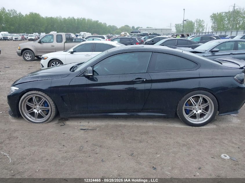 2015 BMW 435I xDrive VIN: WBA3R5C5XFK372513 Lot: 12324465