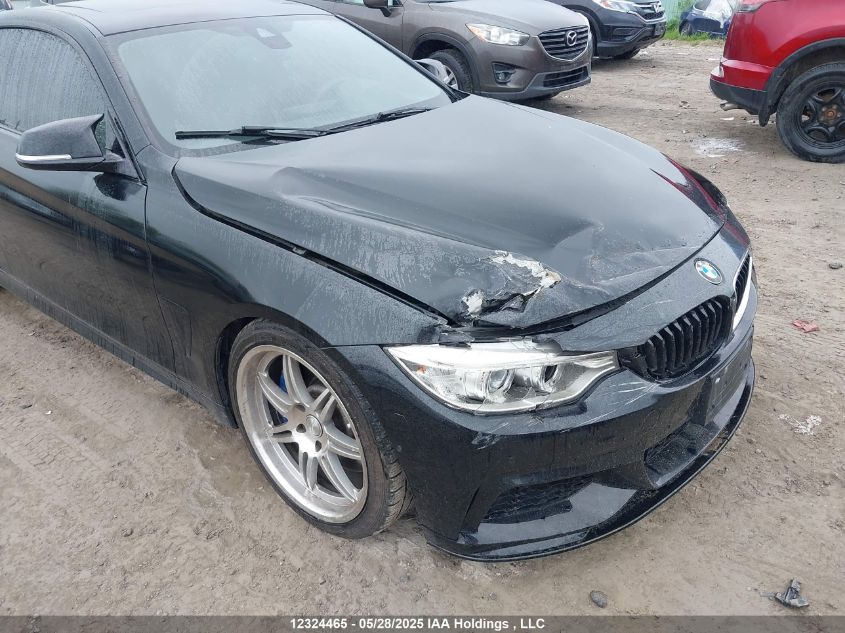 2015 BMW 435I xDrive VIN: WBA3R5C5XFK372513 Lot: 12324465