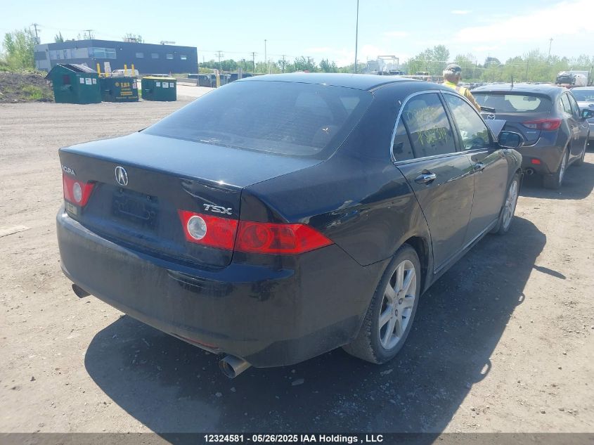 2005 Acura Tsx VIN: JH4CL96845C802349 Lot: 12324581