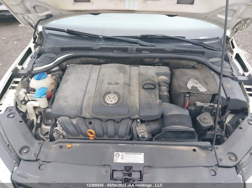 2011 Volkswagen Jetta 2.5L Highline VIN: 3VWLX7AJ7BM333754 Lot: 12308555X