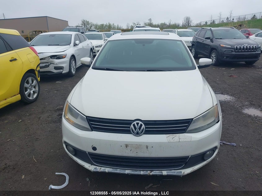 2011 Volkswagen Jetta 2.5L Highline VIN: 3VWLX7AJ7BM333754 Lot: 12308555X