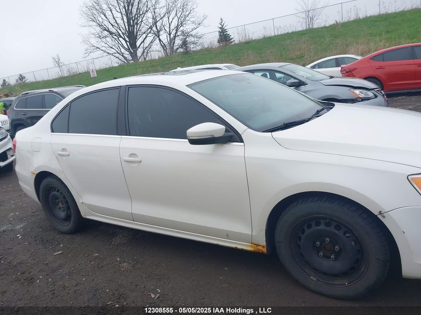 2011 Volkswagen Jetta 2.5L Highline VIN: 3VWLX7AJ7BM333754 Lot: 12308555X