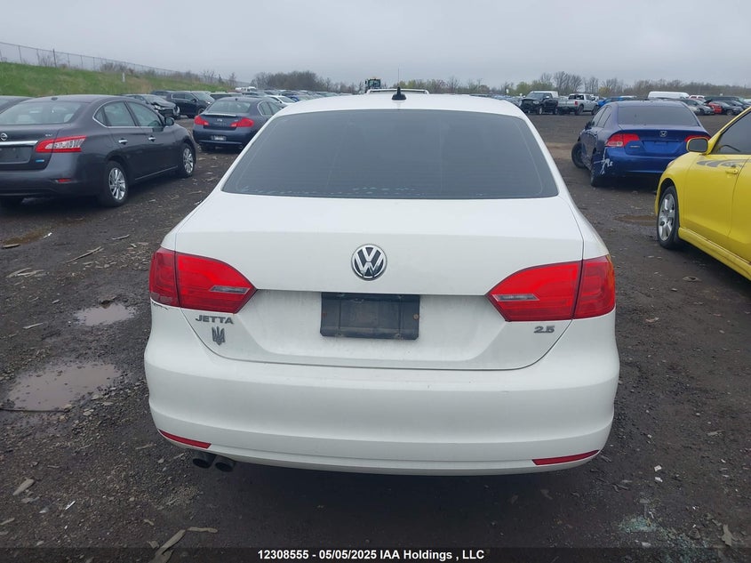 2011 Volkswagen Jetta 2.5L Highline VIN: 3VWLX7AJ7BM333754 Lot: 12308555X