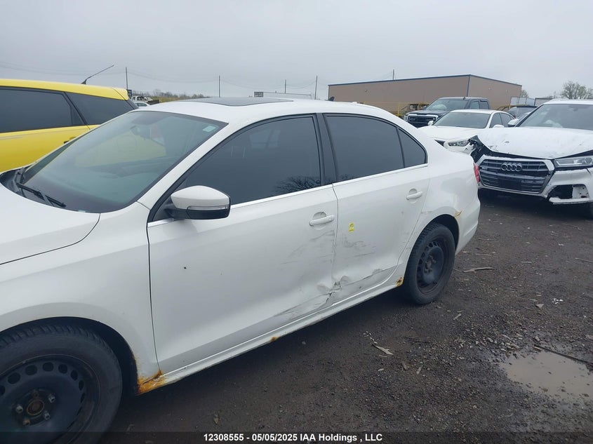 2011 Volkswagen Jetta 2.5L Highline VIN: 3VWLX7AJ7BM333754 Lot: 12308555X