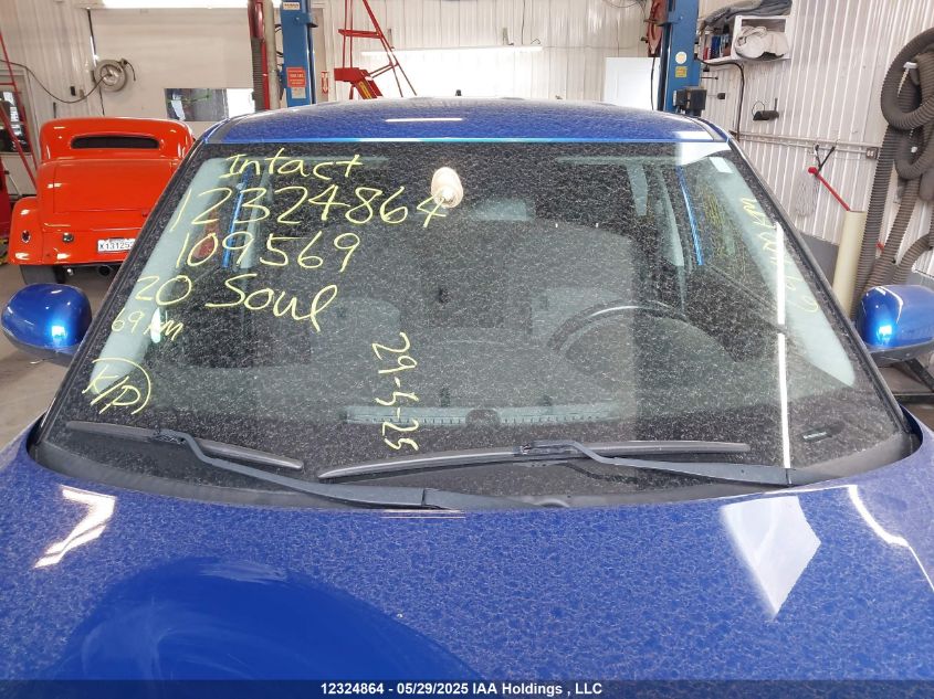 2020 Kia Soul VIN: KNDJ33AU4L7109569 Lot: 12324864