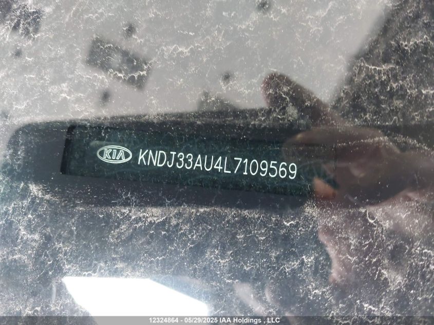 2020 Kia Soul VIN: KNDJ33AU4L7109569 Lot: 12324864