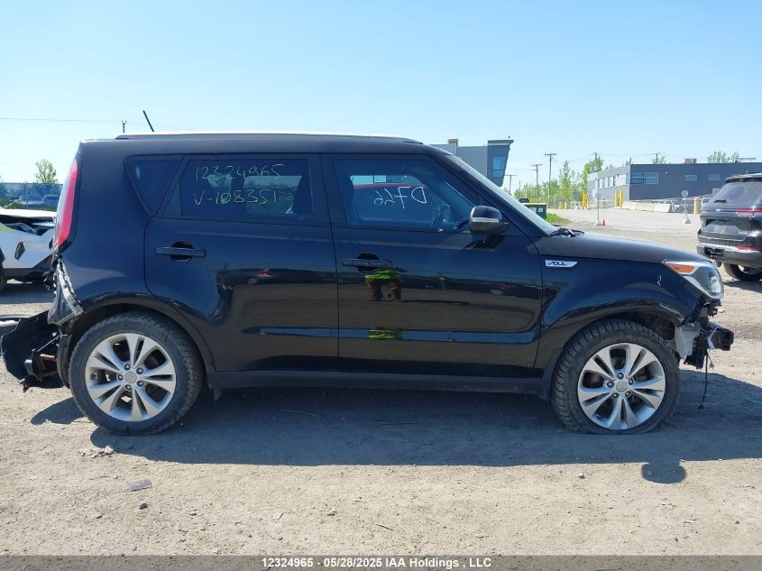 2014 Kia Soul VIN: KNDJP3A55E7108351 Lot: 12324965